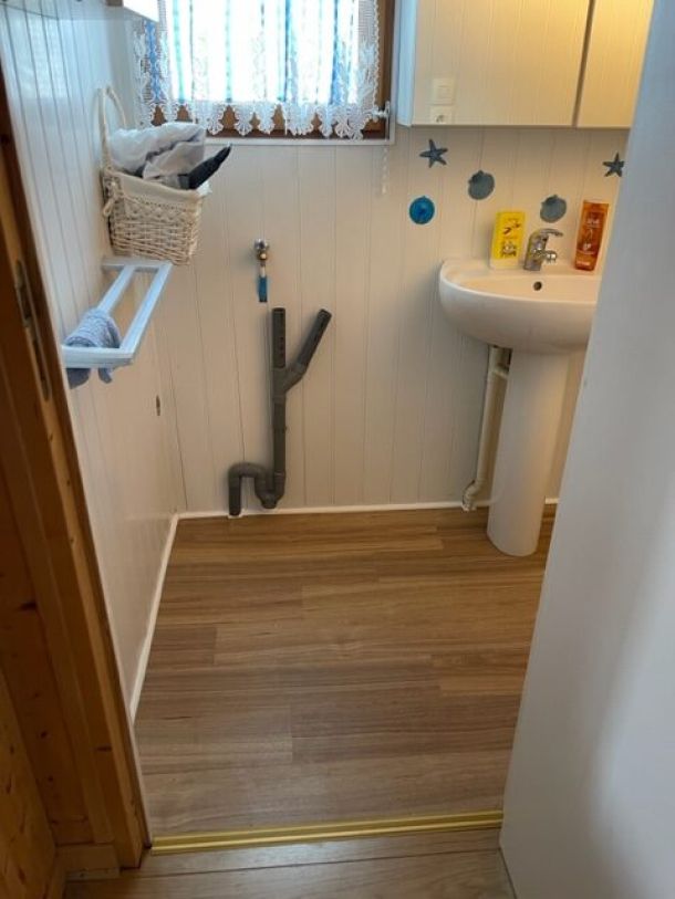 Rénovation d’une salle de bain dans un mobil-home à California Park, Cabourg