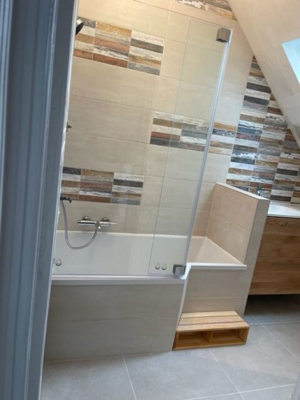 Rénovation complète d’une salle de bain à Caen