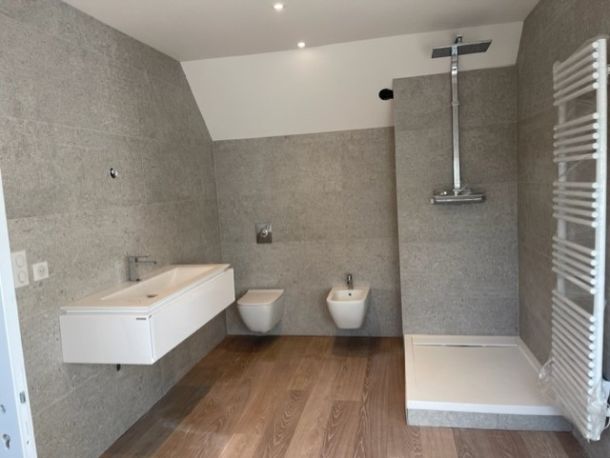 Rénovation complète d’une salle de bain à Cabourg